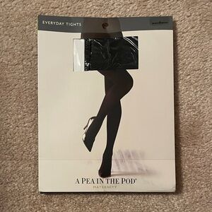 A Pea in the Pod Classic Black Maternity Hosiery